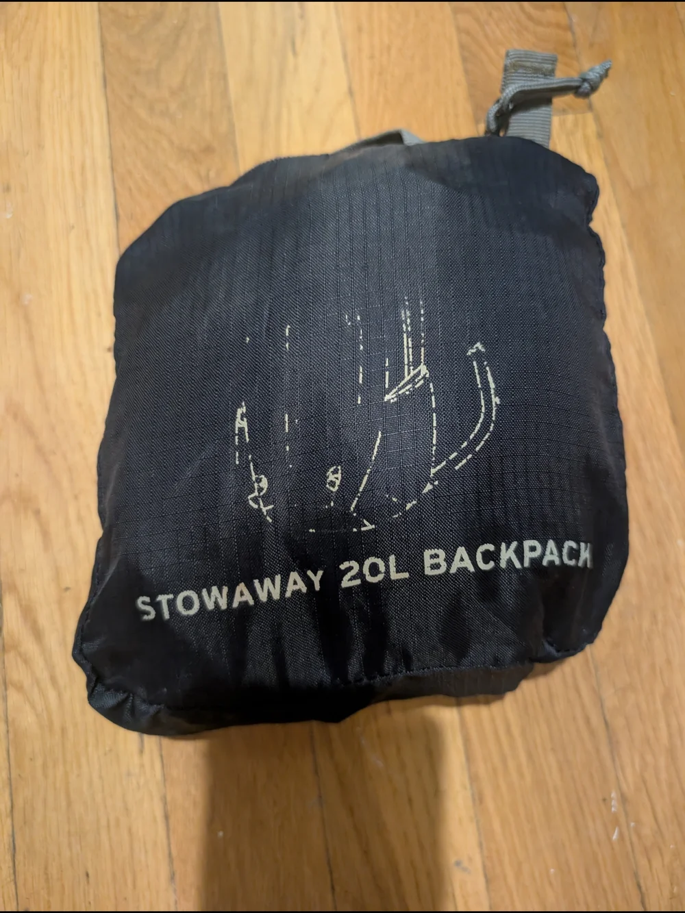 Navy Eddie Bauer Stowaway 20L Backpack